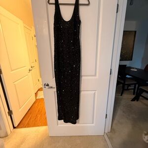 NBD Janhvi Maxi Dress in Black